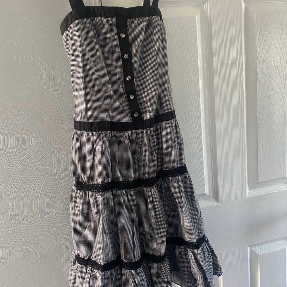 2-hip by Wrapper Girl's Black & White Color Dress Size 12
